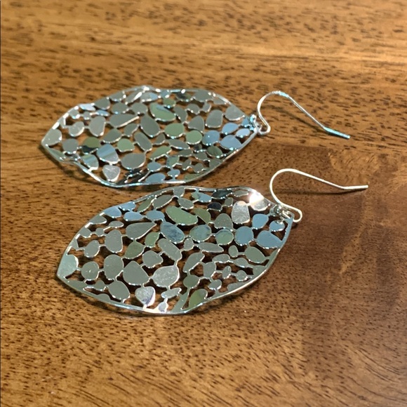 Silver Earrings NWOT - Picture 3 of 4